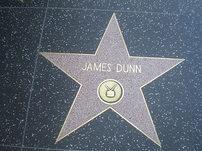 In which decade did James Dunn start acting in B movies due to the decline of musicals?
