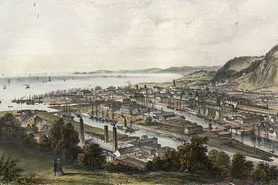 What historic county is Swansea located in?