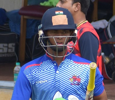 What is Yashasvi Jaiswal's jersey number in the Indian Premier League?