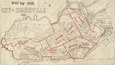 When was Somerville, Massachusetts established as a town?