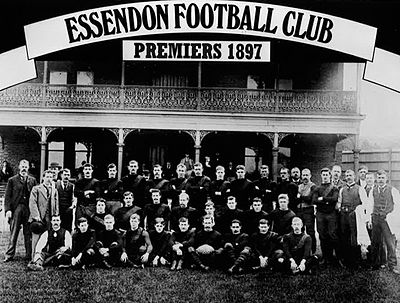 How many consecutive VFA premierships did Essendon win between 1891 and 1894?
