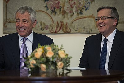 Which role did Komorowski hold before becoming President?