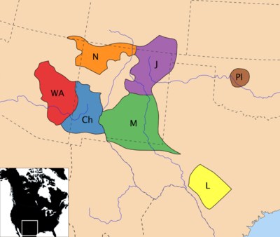 Where was the historical territory of the Chiricahua Apaches located?