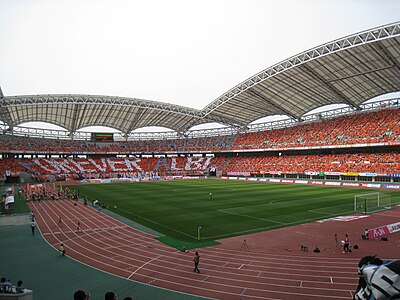 What is the name of Albirex Niigata's stadium?