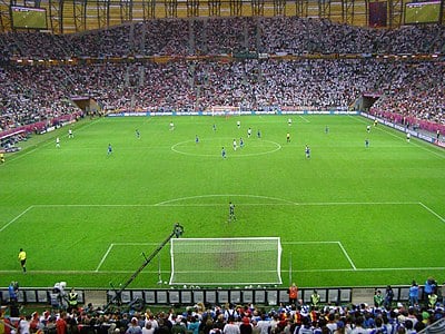 In which city is the Agia Sophia Stadium located?
