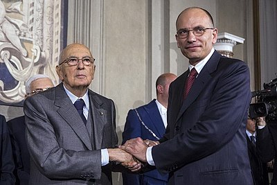 In what year was Letta promoted to become Minister of Industry, Commerce, and Crafts?