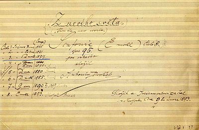 What position did Dvořák hold at the National Conservatory of Music of America?